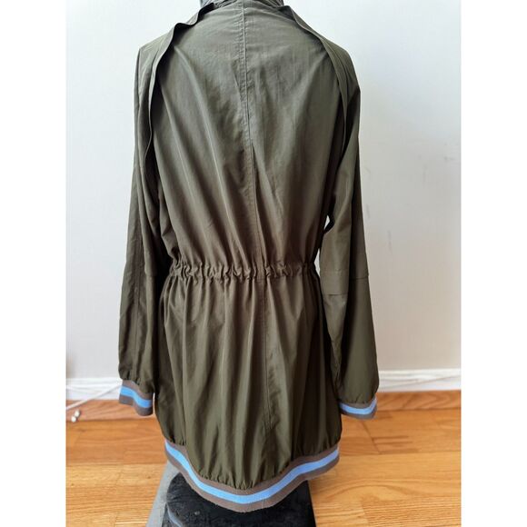 Free People Women's Windswept Jacket Green Olive Lightweight Size XS No Hood - Picture 2 of 16